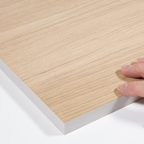 Fichte, edelfurnierte Brandschutzplatte 