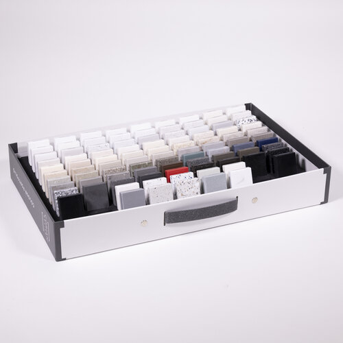 Mineralwerkstoffplatten Musterbox